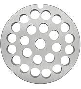 #22 Stainless Steel Meat Grinder Plate Discs Blades Compatible with Meat Grinders,Cutting Disks H...