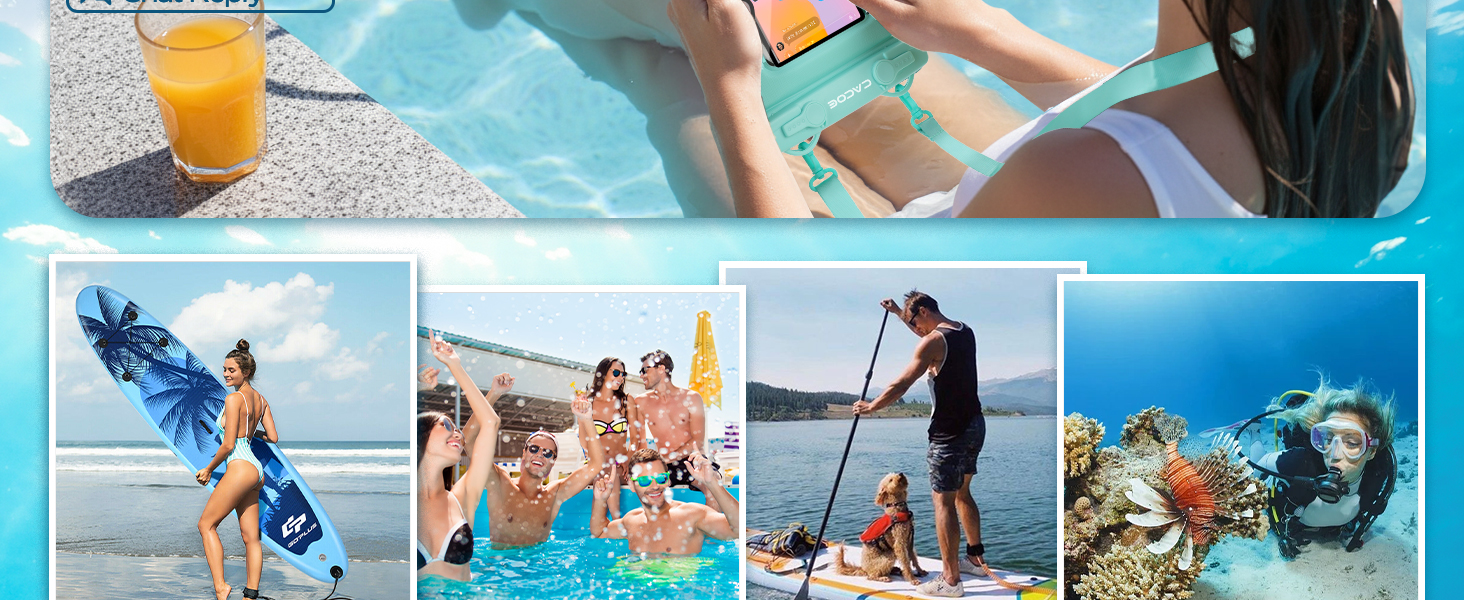 CACOE Floatable Waterproof Phone