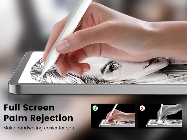 full screen palm rejection
