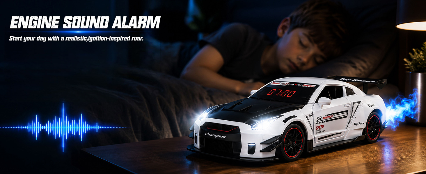 rechargeable alarm clock