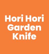 PERWIN Hori Hori Garden Knife, Garden Tools with Sheath for Weeding,Planting,Digging, 7" Stainles...