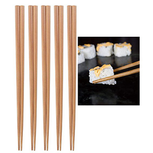 Natural Chinese Bamboo Wooden Chopsticks Set Reusable Classic Style Wood Chopsticks