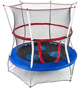 Skywalker Trampolines Mini Trampoline with Enclosure Net