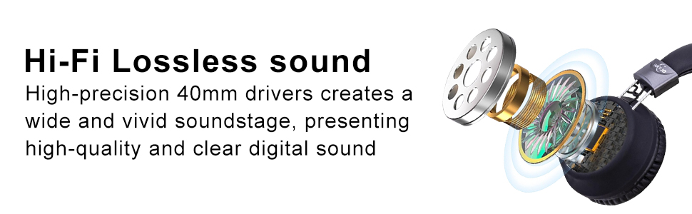 On Ear Kids Headphones Wired with Microphone