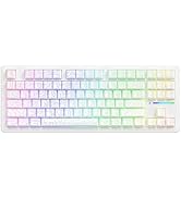 ATTACK SHARK M87 PRO Wireless Mechanical Gaming Keyboard,Hot Swappable Gasket RGB Custom Keyboard...