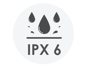 IPX6 Waterproof