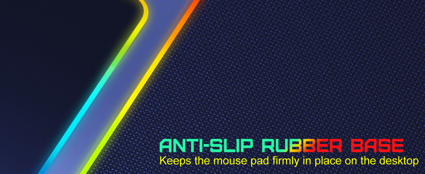 Anti-Slip rubber base