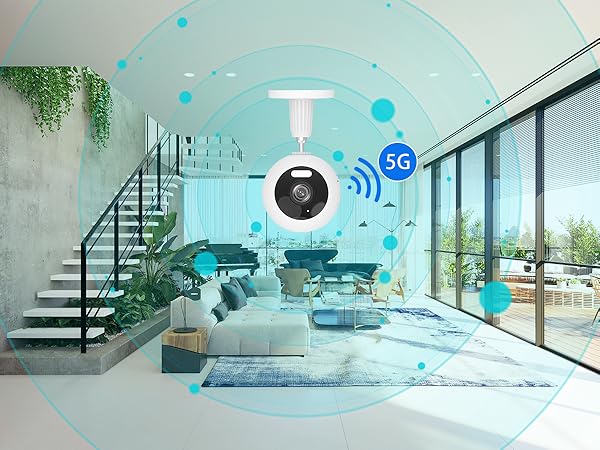 5G indoor camera