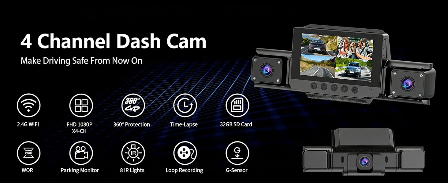 dash cam front and interior