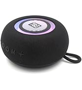 T&amp;G Portable Bluetooth Speaker with Lights, Stocking Stuffers, IPX4 Waterproof, All Day Playtime,...