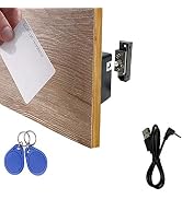 WOOCH RFID Lock Electronic Cabinet Lock, Hidden DIY Lock with USB Cable for Wooden Cabinet Drawer...