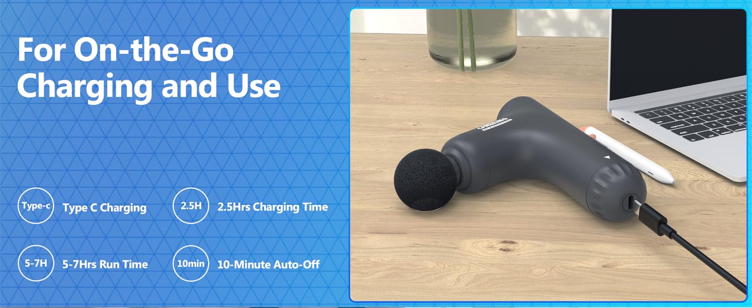massage gun for neck and shoulder pain