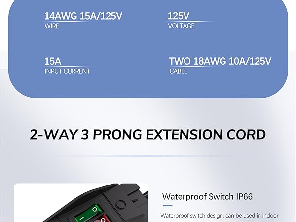 extension cord with switch