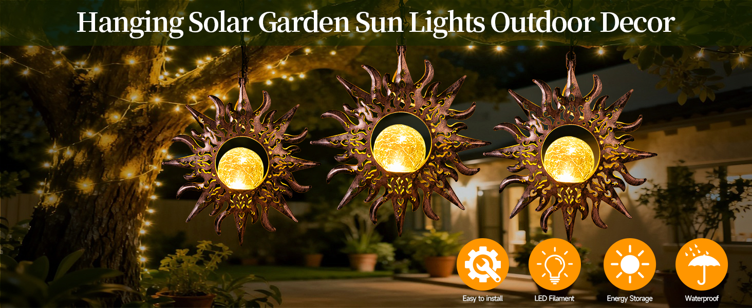 sun solar lanterns