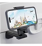 MiiKARE Airplane Travel Essentials Phone Holder, Universal Handsfree Phone Mount for Flying with ...