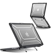 XIWMIX Case for MacBook Pro 14 Inch 2026-2021 M5 M4 M3 M2 M1 Pro/Max, Heavy Duty Shockproof Hard ...