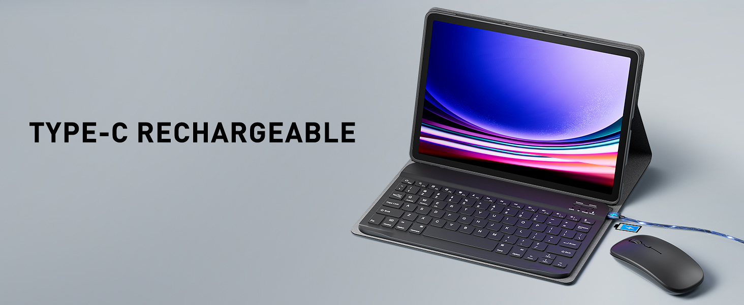 keyboard case for Microsoft Surface Go 4/3/2/1 10.5/10 inch