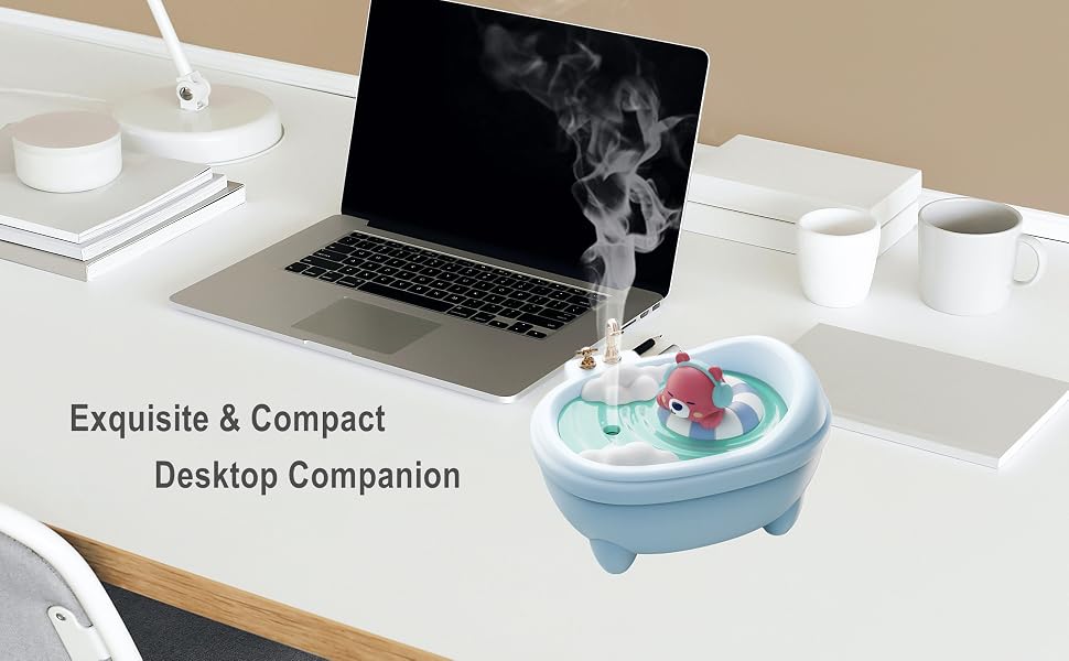 bear humidifier small cute for bedroom desktop plants indoor plants humidifier small diffuser