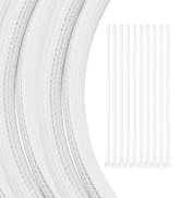 white cable sleeve cord protector cable protector wire protector cable management sleeve wire loom