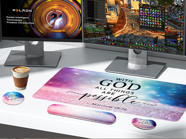 wrist rest for computer keyboard and mouse