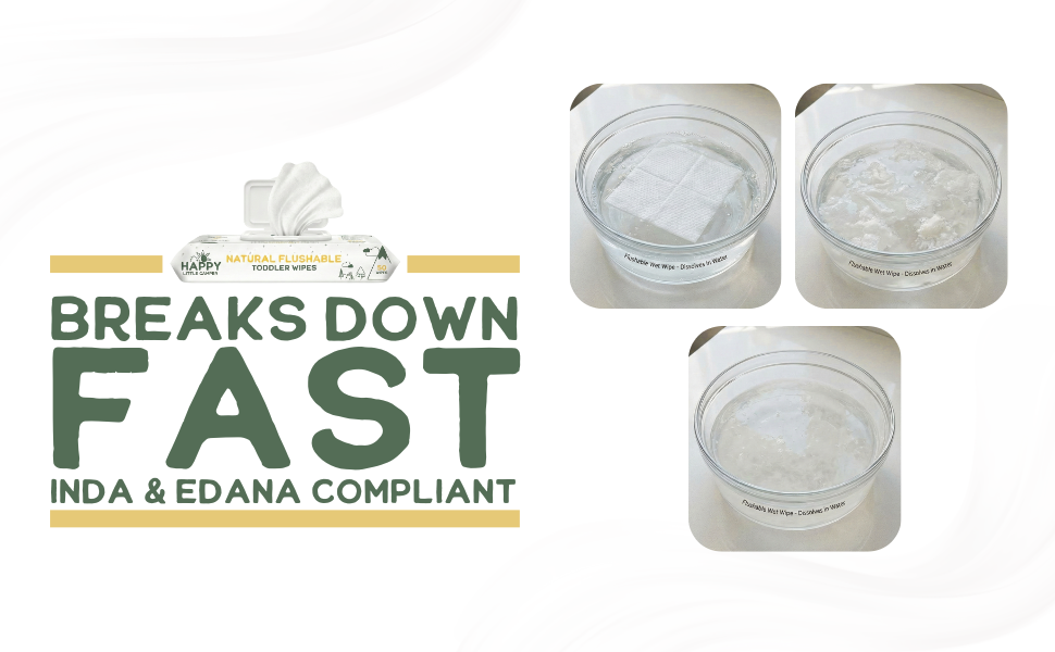 HLC Flushable Wipes