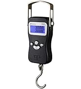 AMERICAN WEIGH SCALES H Series Digital Multifunction Electronic Hanging Scale - 110 lbs. x 0.1 lb...