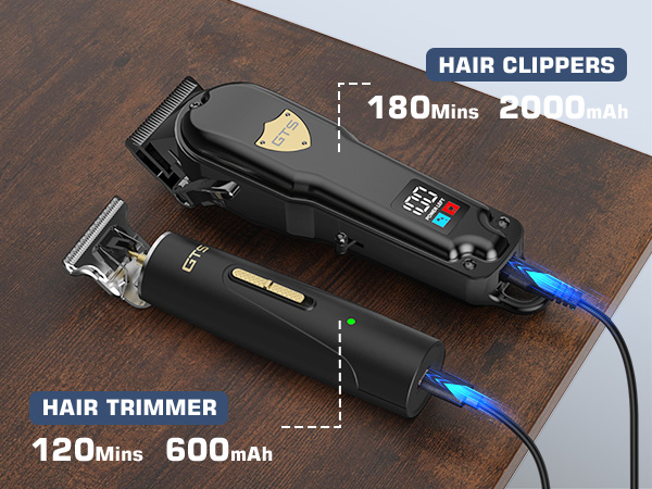 cordless clippers and trimmers set