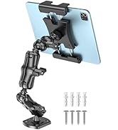 OHLPRO Heavy Duty Drill Base Tablet Mount for Car &amp; Truck Dashboard Holder with 360 Adjustable 3-...