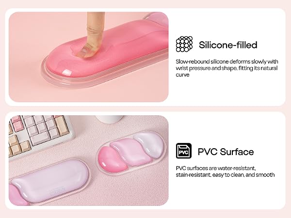 EPOMAKER CloudGel Wrist Rest for Keyboard and Mouse