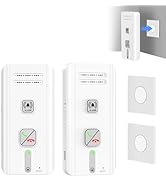 2 Way Intercoms Wireless for Home Office,2026 Upgraded Magnetic Adsorption Long Range Intercom Sy...