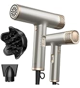 YAPOY Professional Hair Dryer with Diffuser Fast Drying 200 Million Ionic Blow Dryer with 110, 00...