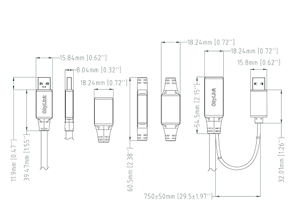 usb 2.0 Extension line