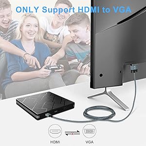 HDMI to VGA Cable