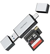 AKASO 3 in 1 SD Card Reader, High-Speed USB C to Micro SD Card Adapter, Memory Card Reader for SD...