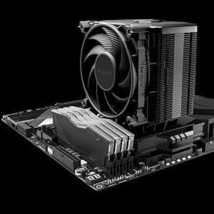 BK035 Dark Rock 5 shown on motherboard