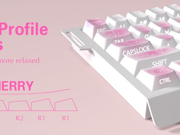 cherry profile keycaps