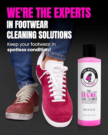 Pink Miracle Shoe Cleaner Kit with Adidas