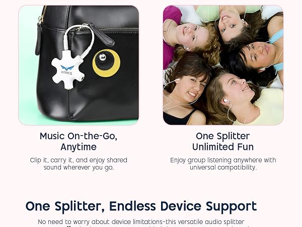 ULTRICS Headphone Splitter