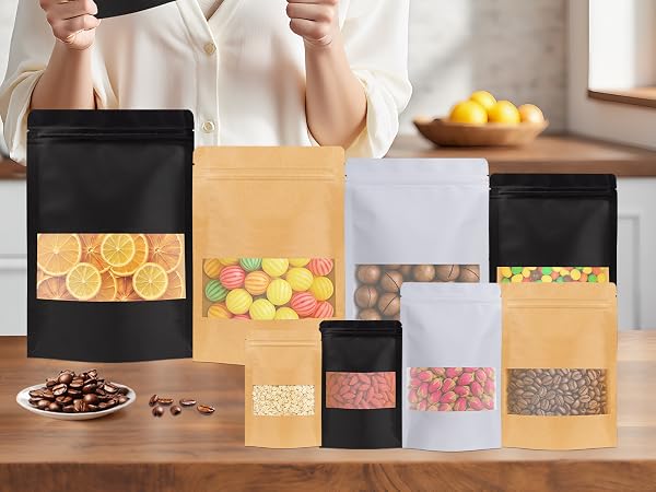 resealable bags