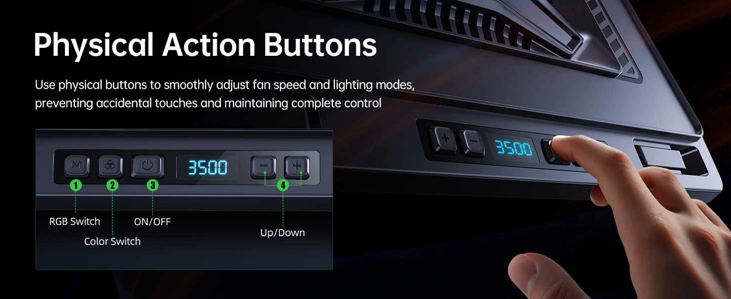 Physical Action Buttons