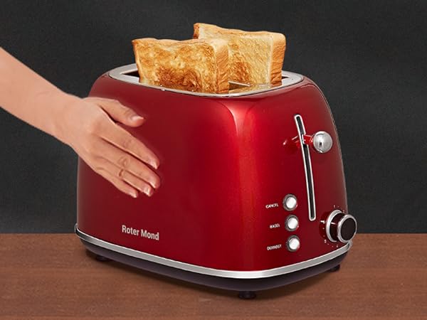 ROTER MOND 2 SLICE TOASTER