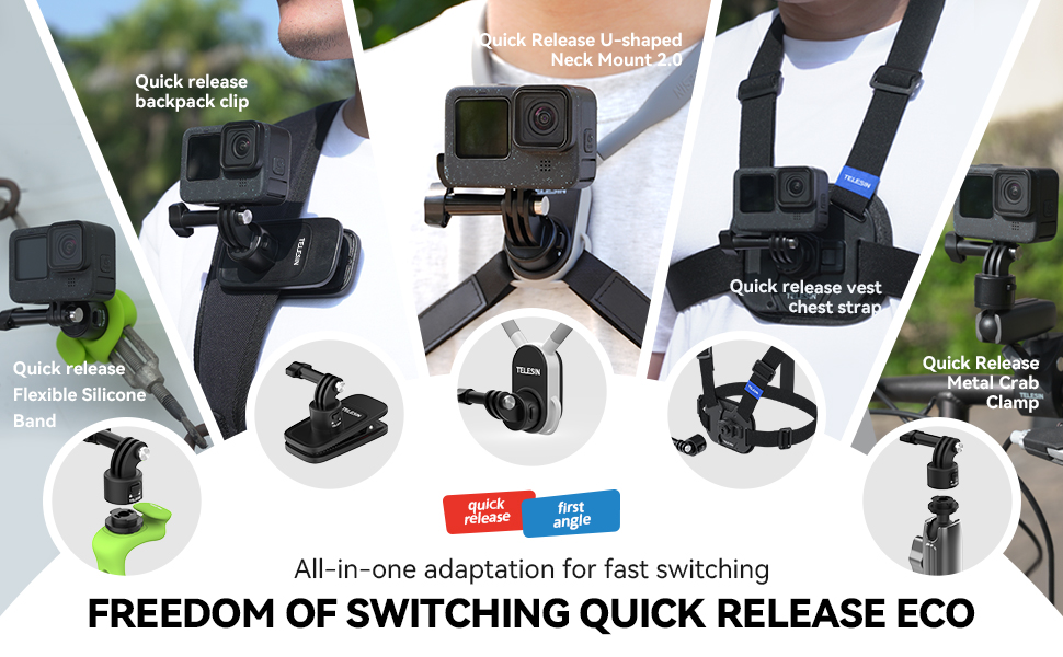 neck mount for action mamera