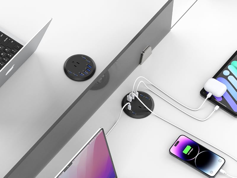 3 Inch Desktop Power Grommet