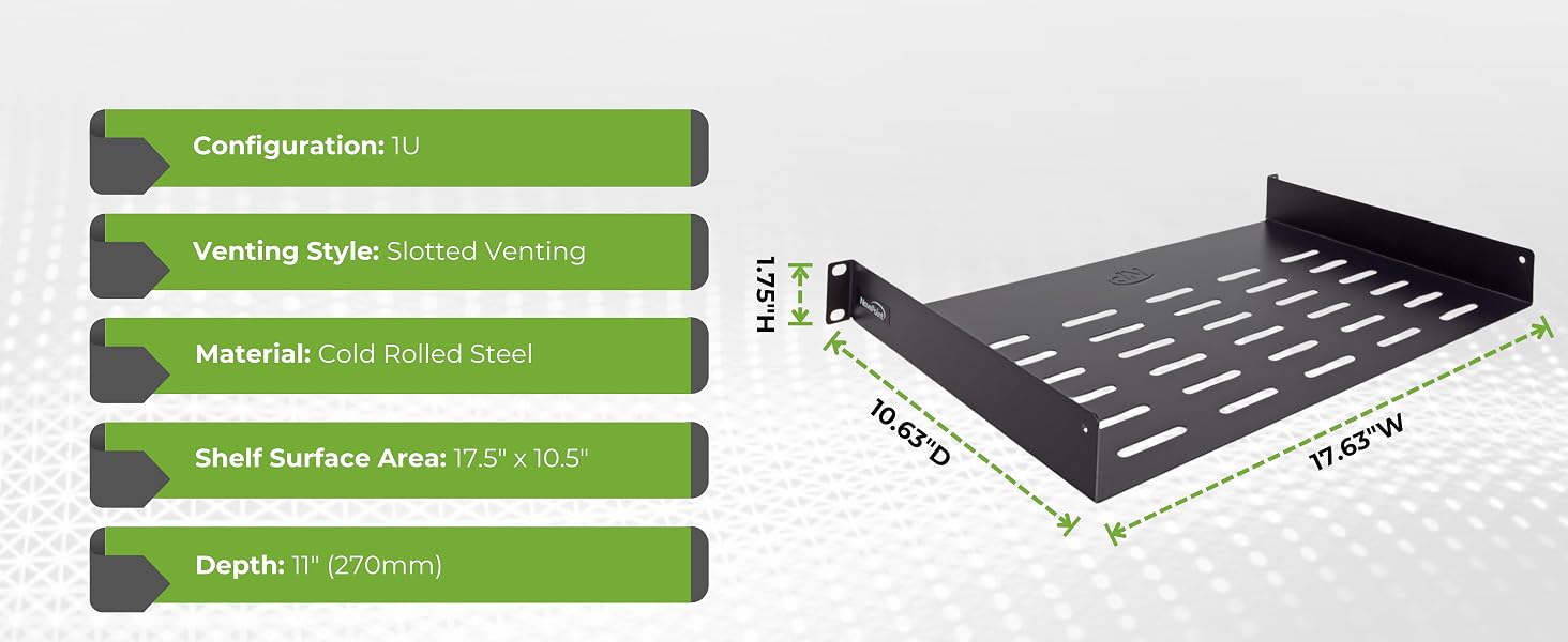 NavePoint Vetend Rack Tray