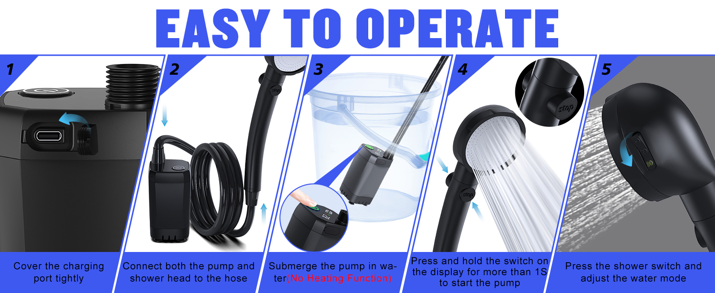 Portable Shower for Camping