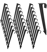 Harrier Hardware 1/2-Inch Irrigation Tubing Hold-Down Anchor Stakes, 1 x 6-Inch, 32-Pack for Gard...