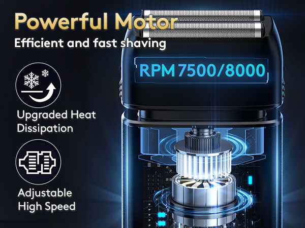 travel foil shaver rechargeable