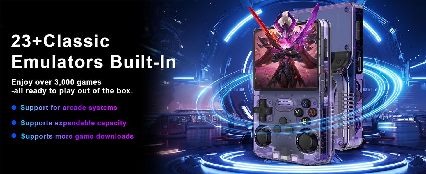 R36S Handheld Game Console