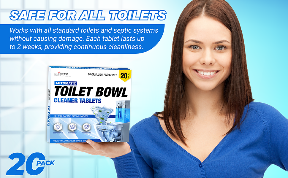 Automatic Toilet Bowl Cleaner Tablets