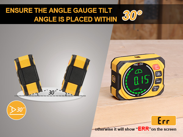 magnetic angle gauge